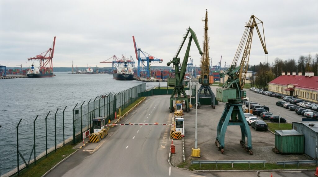 Балтийск: самый западный город России - маяк, молы и военная история - иллюстрация