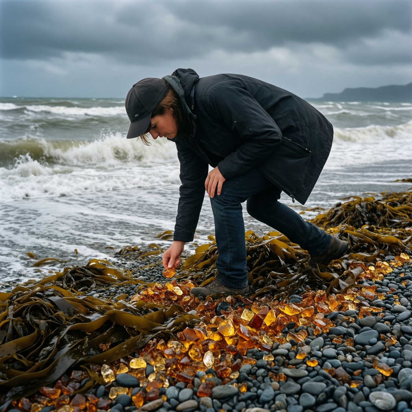 Янтарный: где искать янтарь на берегу и что посмотреть кроме пляжа