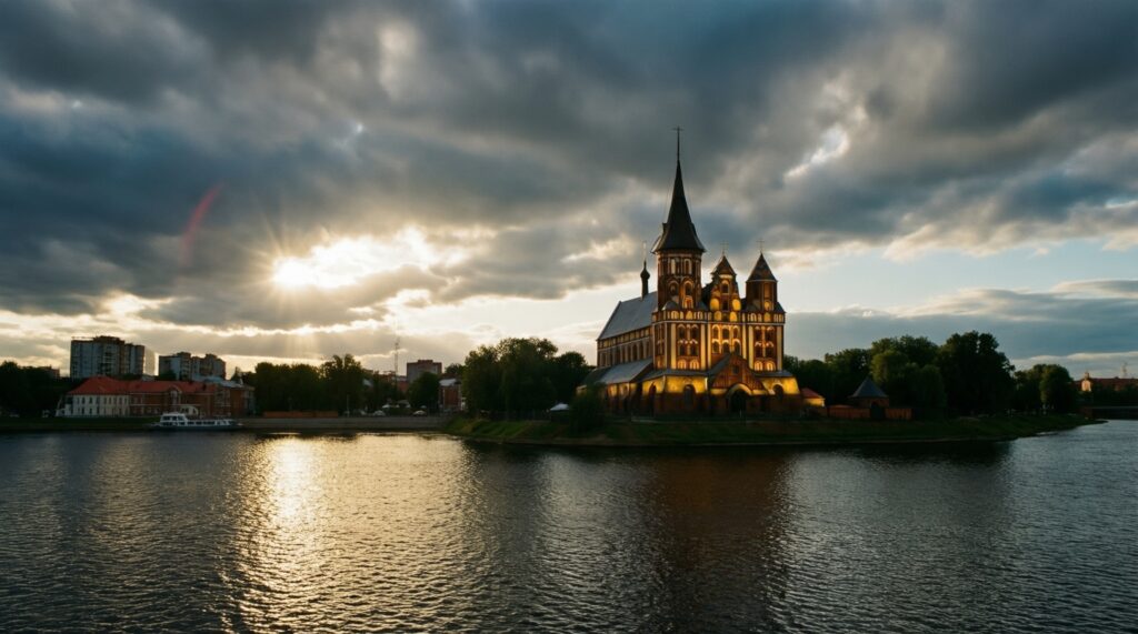 Лучшие смотровые точки Калининграда и окрестностей для закатов и рассветов - иллюстрация