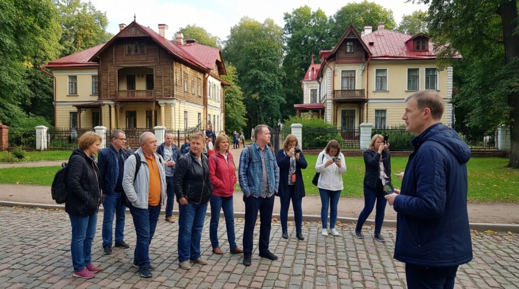 Амалиенау: маршрут по виллам, легенды района и лучшие места для фото - иллюстрация