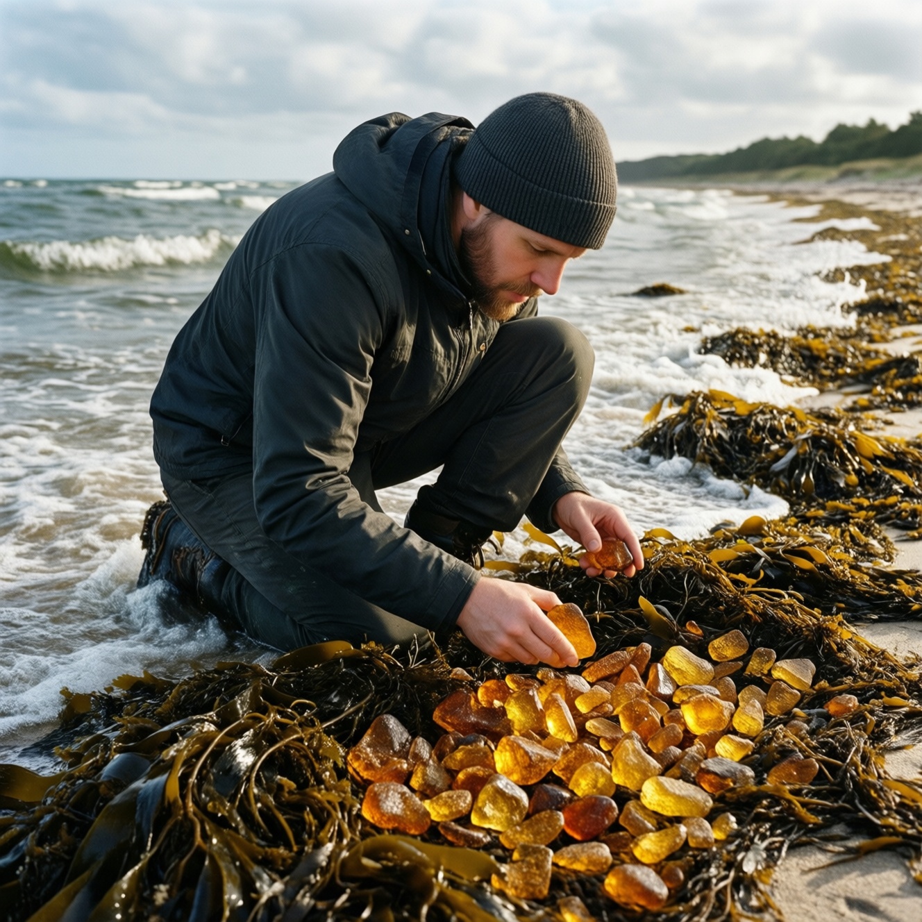 Где искать янтарь на Балтийском побережье: советы новичкам и лучшие пляжи