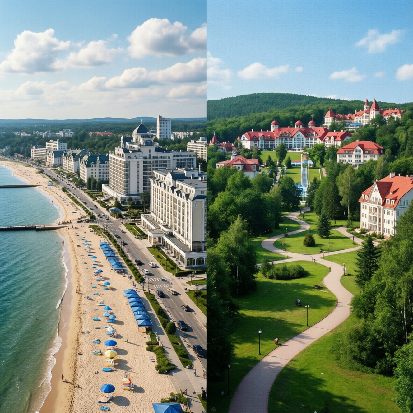 Зеленоградск vs Светлогорск: какой курорт выбрать и почему для отдыха на Балтике