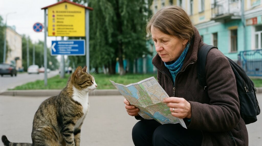 Зеленоградск: котики, променад и уютные кофейни - идеальный план на выходной - иллюстрация
