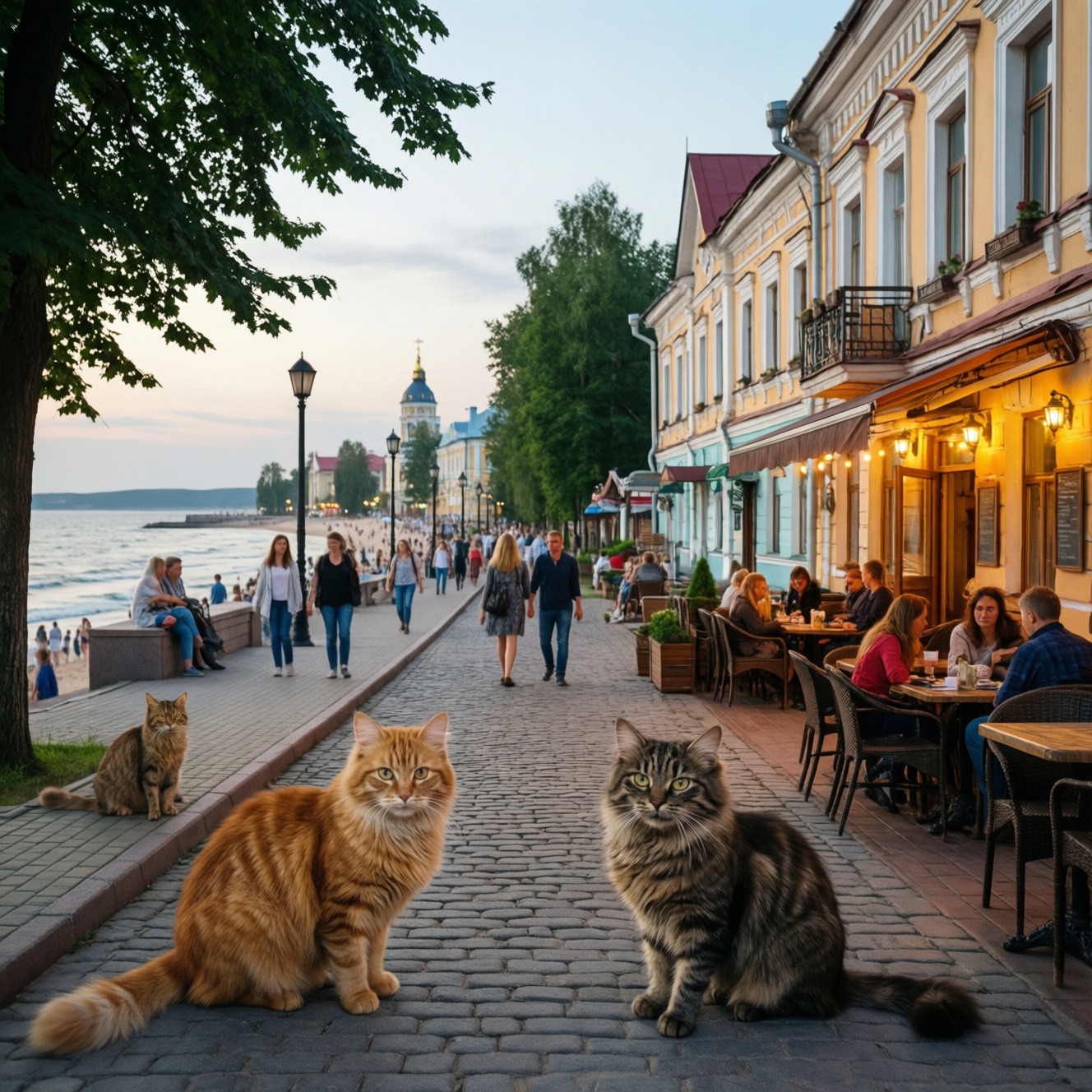 Зеленоградск: идеальный план на выходной с котиками у променада и в уютных кофейнях