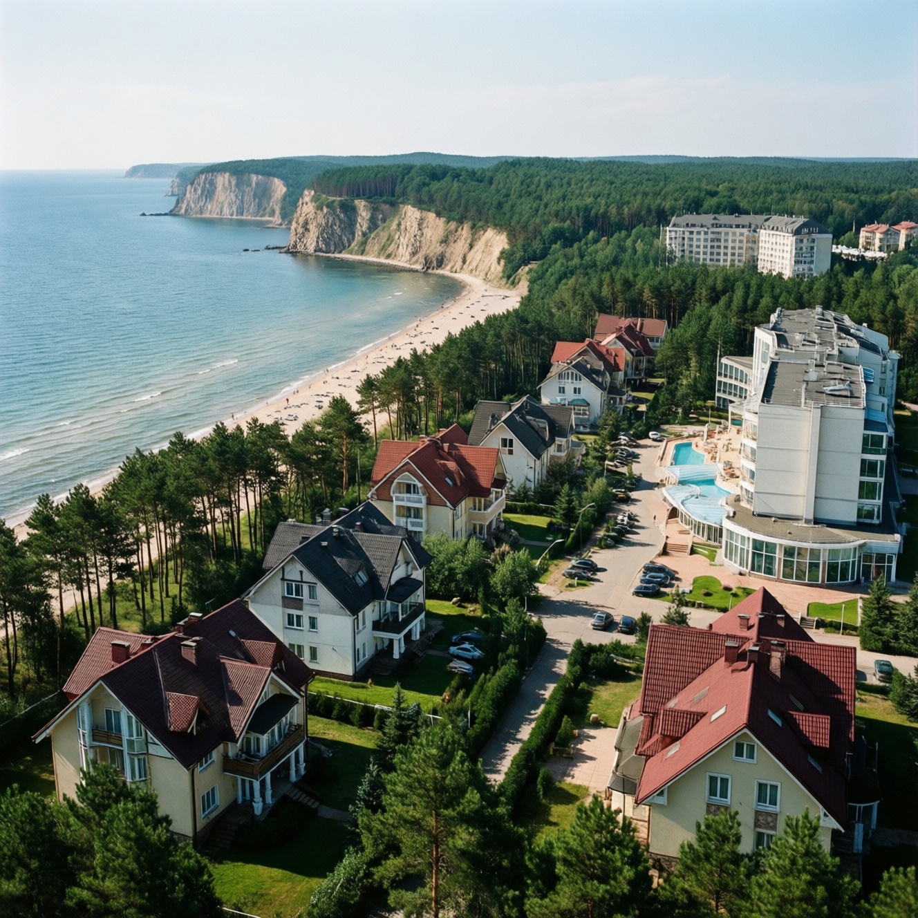 Светлогорск: архитектура курорта, канатная дорога и места для тихого отдыха