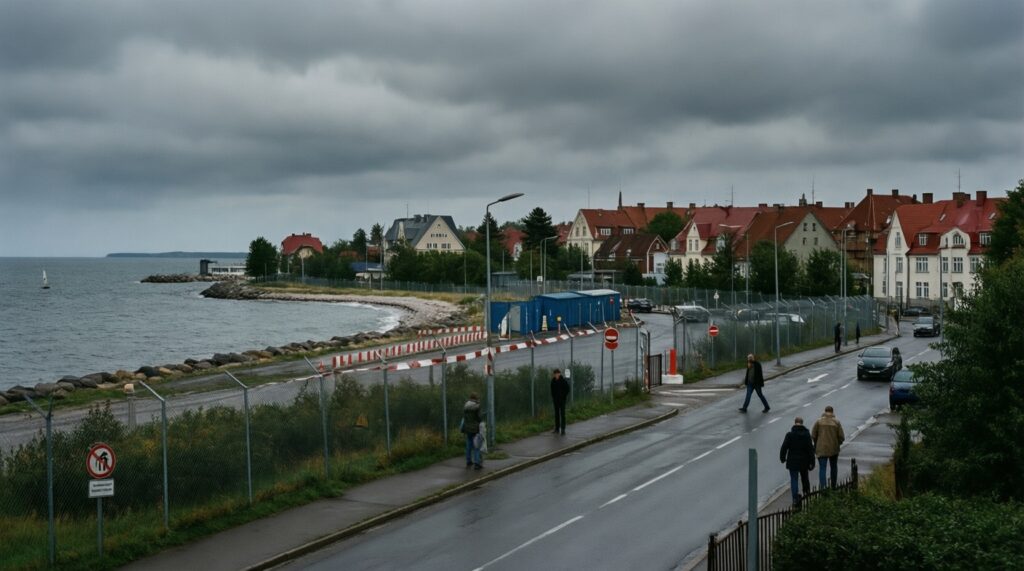 Балтийск: крайняя точка области, набережные, маяк и военная атмосфера - иллюстрация