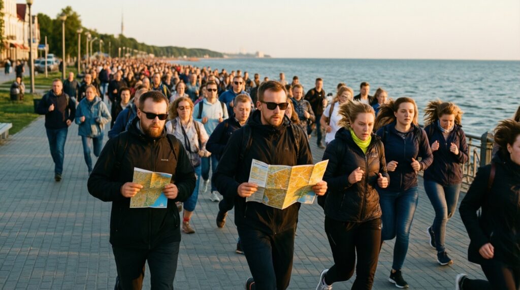 Янтарный маршрут: Калининград - Янтарный - Светлогорск - Зеленоградск - иллюстрация