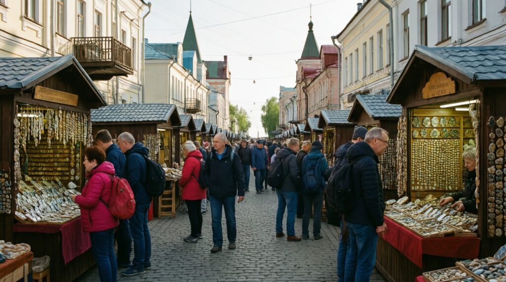Янтарный маршрут: Калининград - Янтарный - Светлогорск - Зеленоградск - иллюстрация