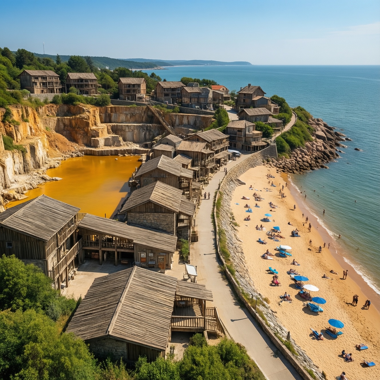 Янтарный: карьеры, музей и пляжи с Голубым флагом для лучших видов