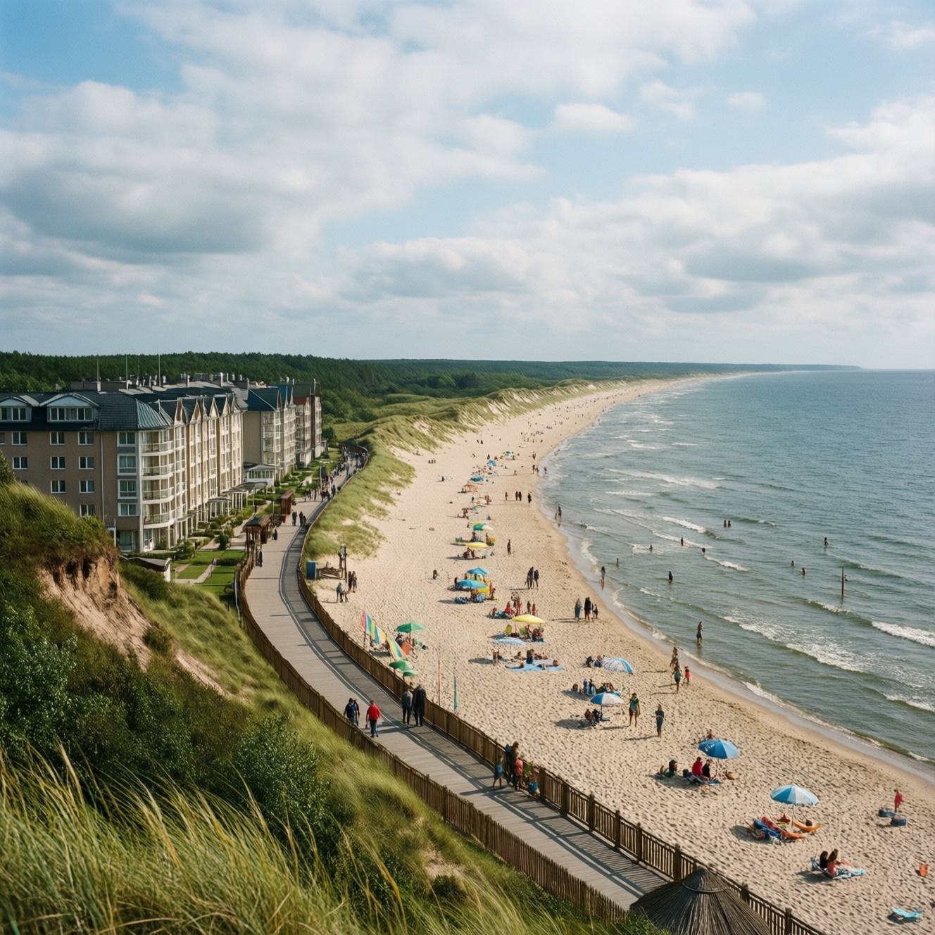 Пляжи Зеленоградска, Светлогорска и Янтарного: сравнение и советы