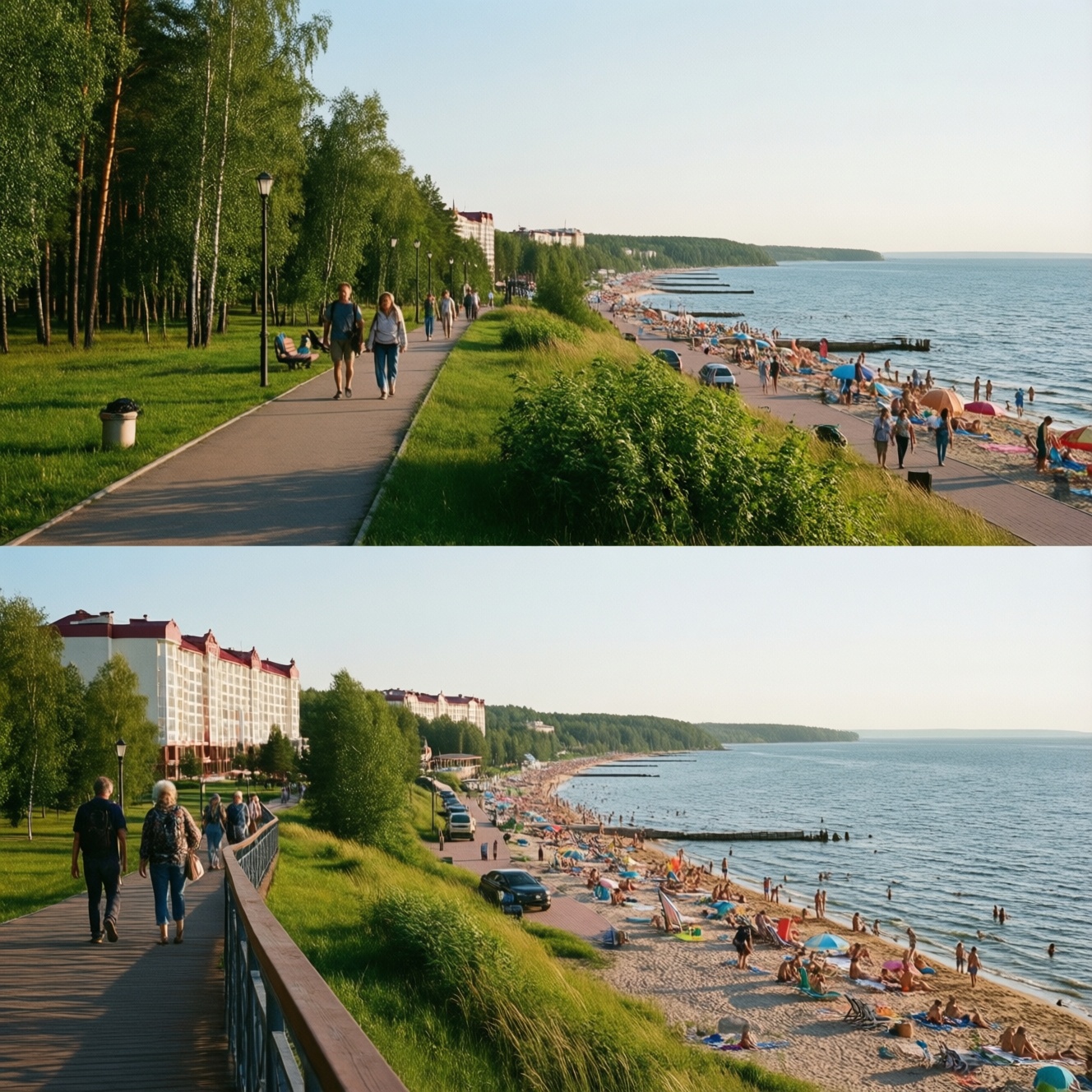 Светлогорск vs Зеленоградск: куда ехать и кому что понравится