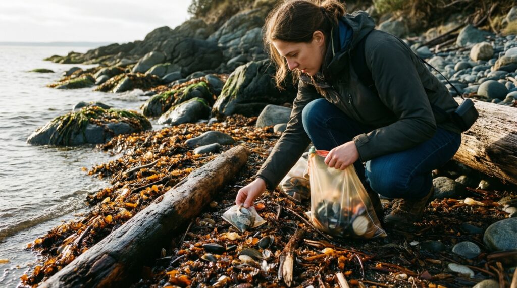Янтарная охота: где искать янтарь на берегу и как отличить подделку - иллюстрация