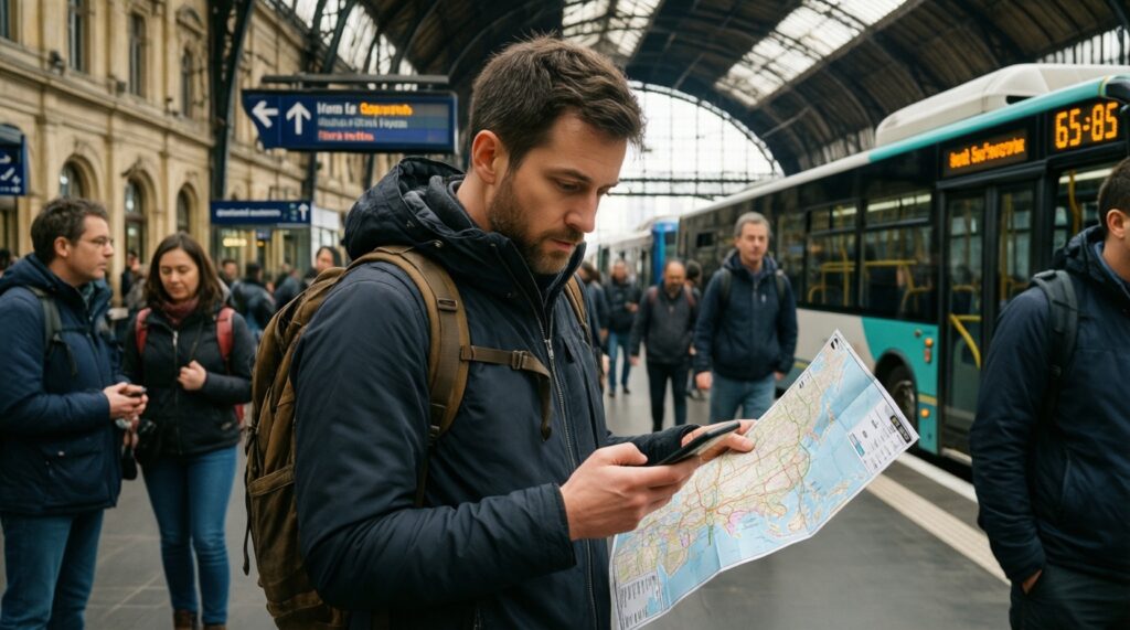 Путешествие без авто: как перемещаться по области на электричках и автобусах - иллюстрация