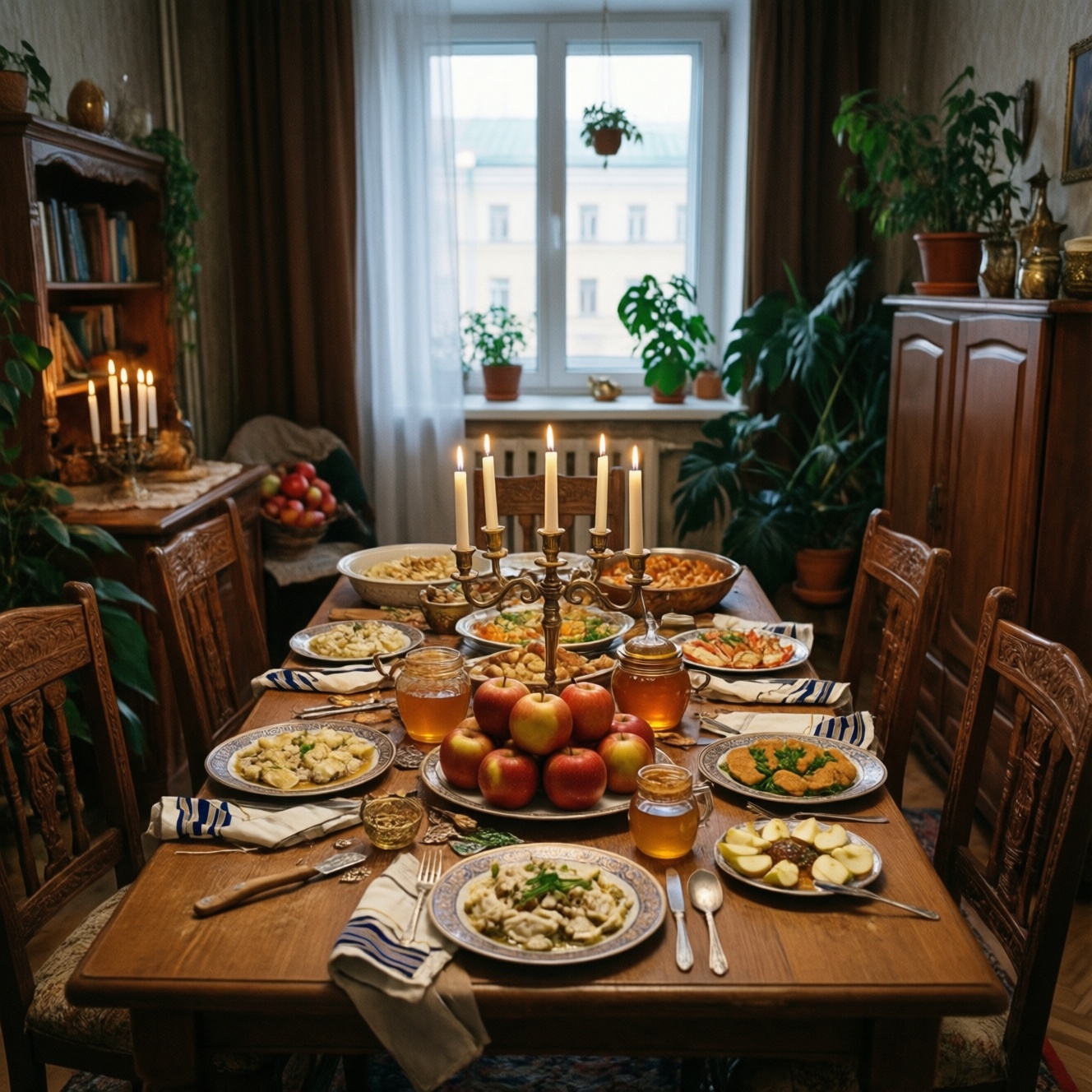 Заказать кошерную еду в Москве к Рош а-Шана, Песаху и Хануке без суеты
