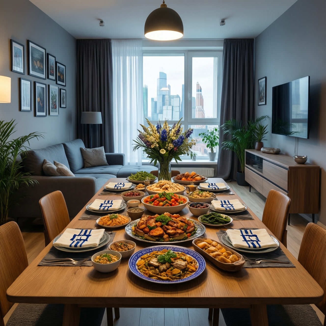 Еврейская кухня в Москве: кейтеринг и доставка для Рош а-Шана, Песаха и Хануки