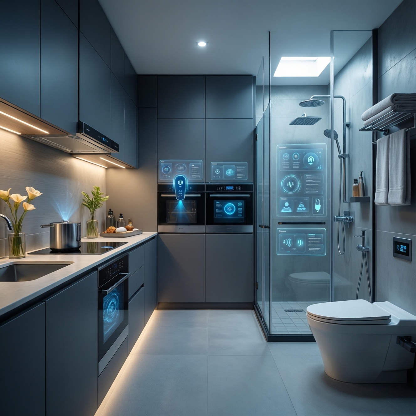 Техника для умного дома iot для кухни и ванной: ИИ, экономия и защита от протечек